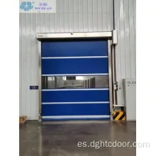 Puertas de obturador de PVC automática de alta velocidad automática de alta velocidad